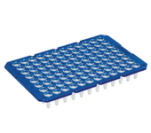 德国艾本德Eppendorf twin.tec® PCR板96孔,可拆分,无裙边,250µL,PCR洁净级,蓝色,20块