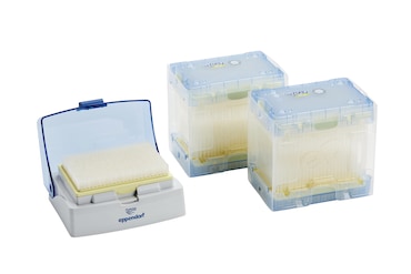 艾本德epT.I.P.S.® 384 Reloads, Eppendorf Quality™优质级, 0.1 – 20 µL, 42 mm, 珠光白, 天然色 无色, 3,840 个 (10 托盘 ×